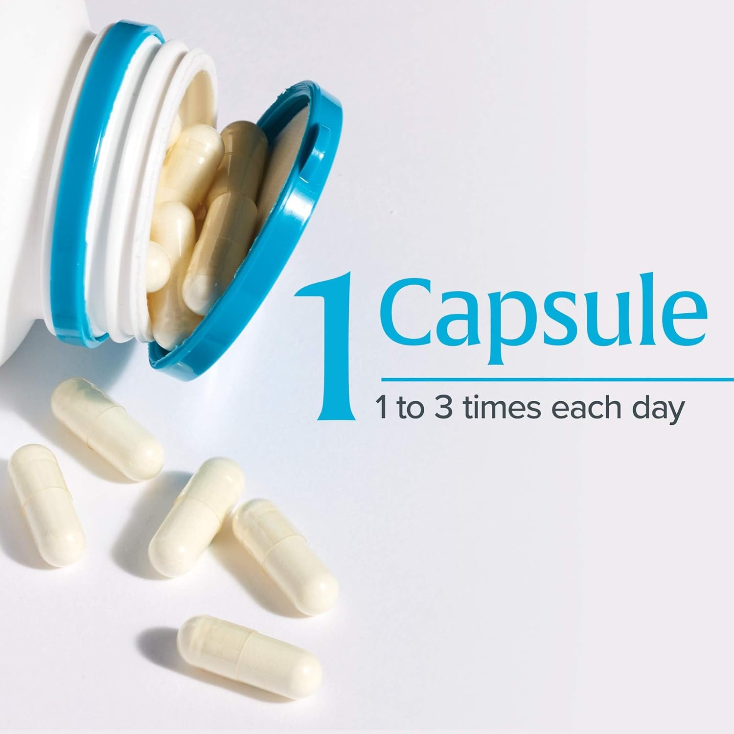 Double Strength Natural Factors Acidophilus & Bifidus Probiotic Prebiotic Formula - 90 Capsules