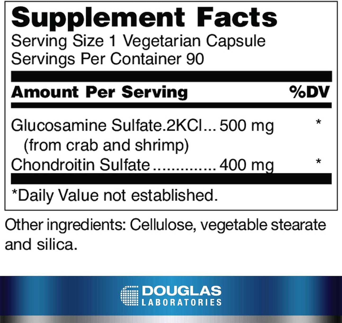 Douglas Laboratories Glucosamine Plus Extra Strength Capsules for Joint Health - 90 Count
