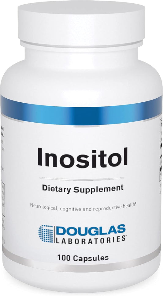Douglas Laboratories Inositol Capsules (650 mg) | Promotes Neurological Health, Behavior Stability, & Ovarian Function | 100 Count