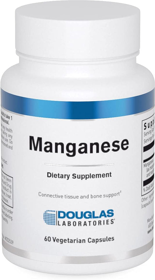 Douglas Laboratories Manganese Capsules - Supports Bone and Cartilage Health - 60 Count - BoostGo Australia