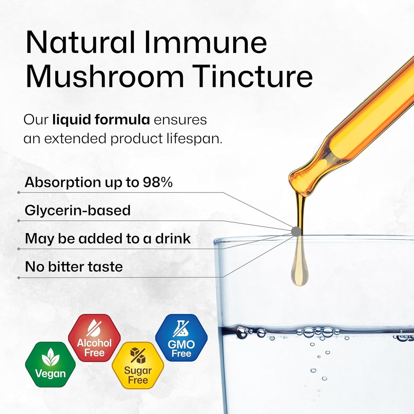 Dozen Mushroom Tincture Bundle - Immune Boosting Herbal Supplement - 4 Fl. Oz. Each