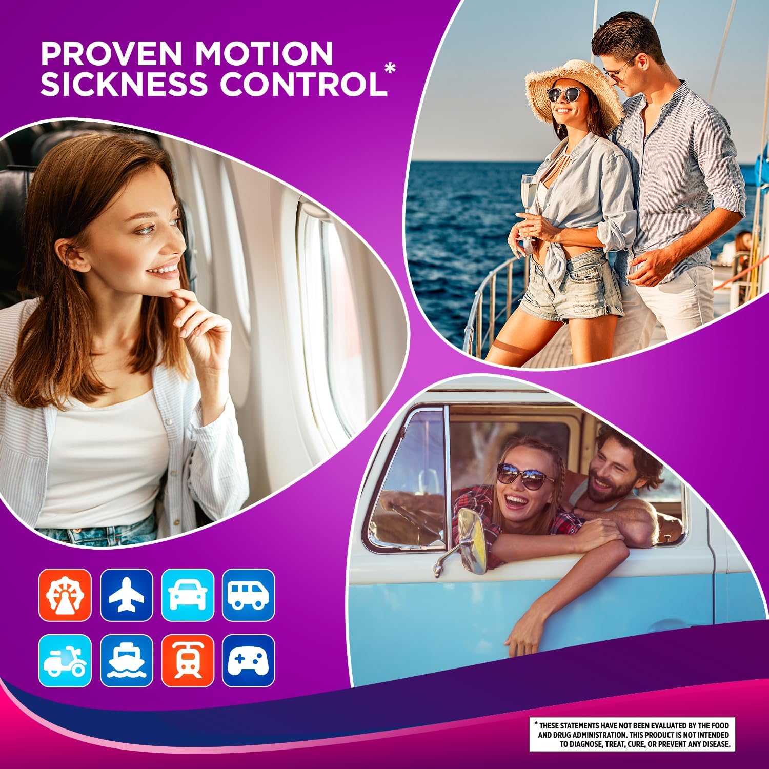 Dr. Barton's Dizzy Stop - Natural Ginger Nausea Relief Pills for Adults & Kids - Non-Drowsy Anti-Nausea Formula - Travel Essential - 80 Capsules