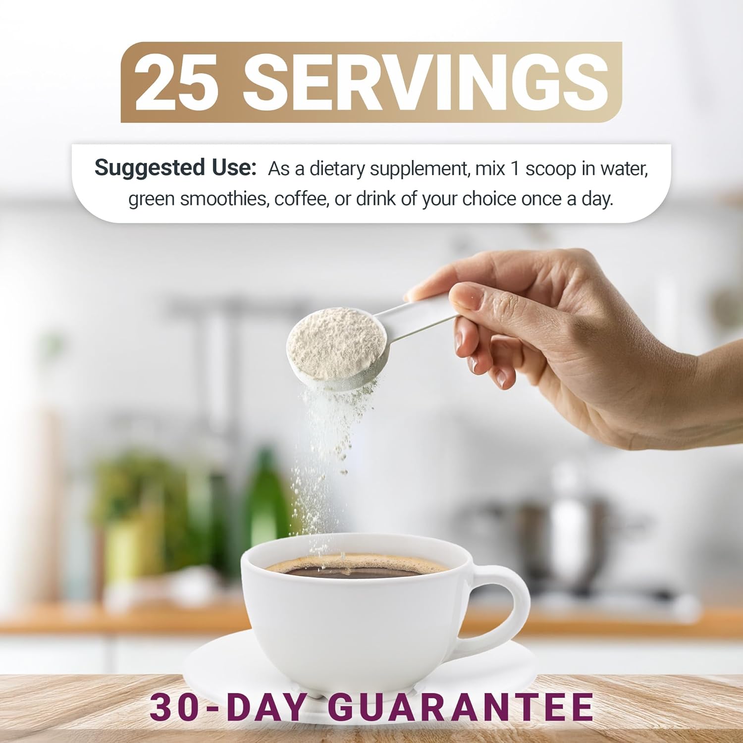 Dr. Berg Multi Collagen Peptides Powder - Unflavored with 14g Protein - Grass-Fed & Wild-Caught - 25 Servings