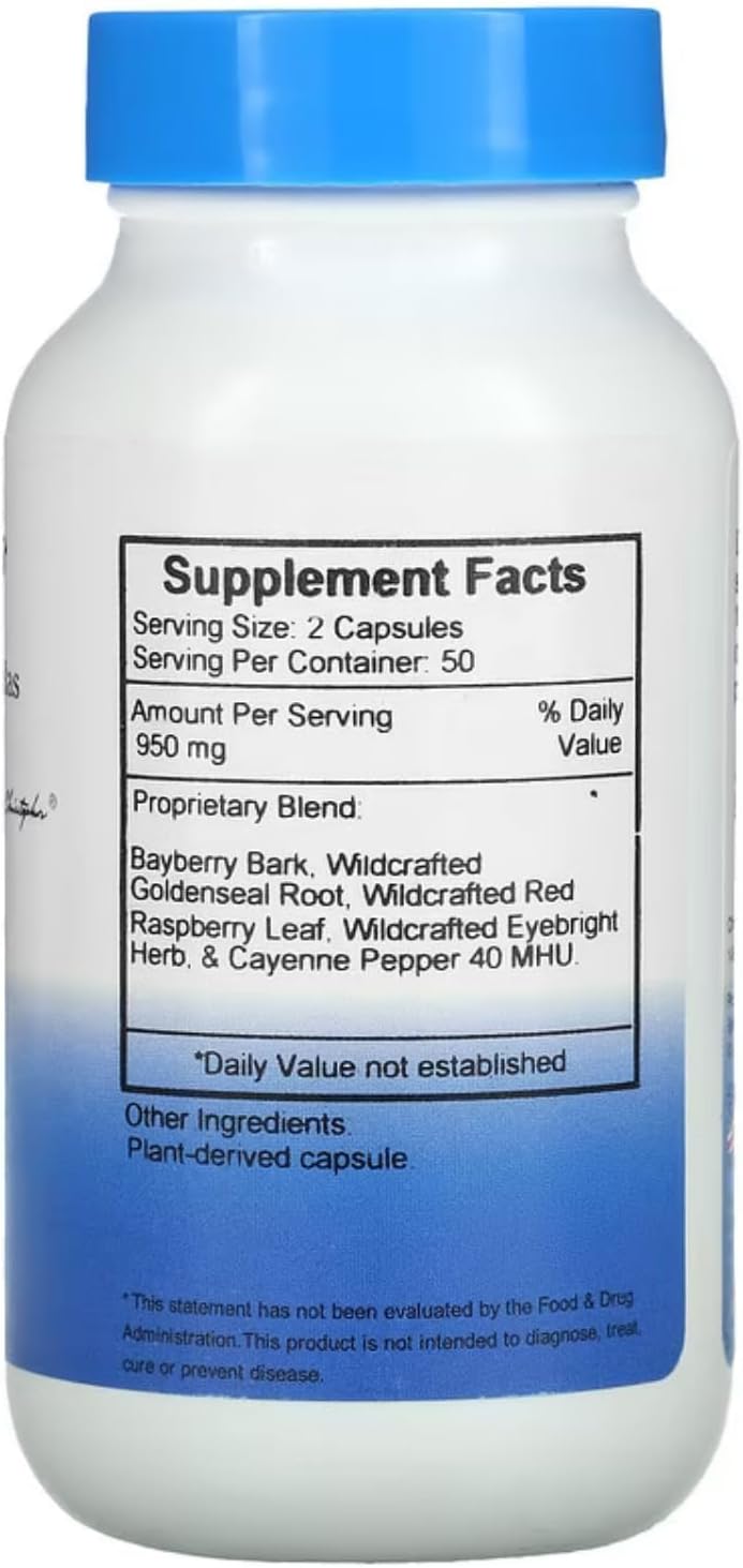 Dr. Christopher's Herbal Eye Formula - Natural Eye Support Supplement for Visual Acuity - Eye Vitamins for Healthy Sight Care