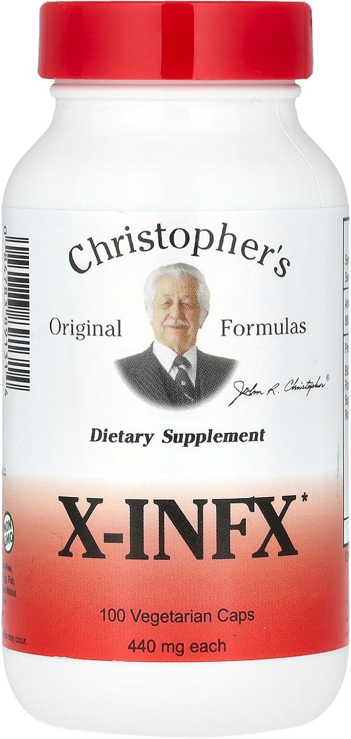 Dr. Christopher's Infection Formula 100 Capsules - Original Herbal Blend - BoostGo Australia