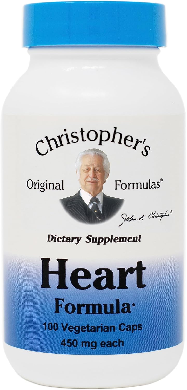 Dr. Christopher's Original Formulas Heart Formula Capsules - 100 Count - BoostGo Australia