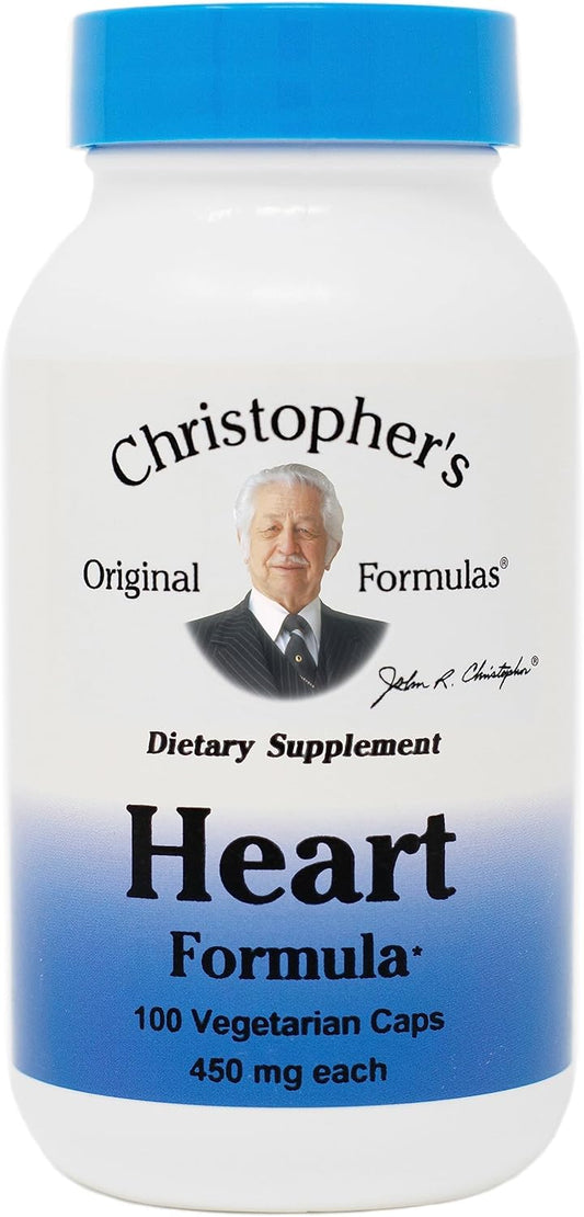 Dr. Christopher's Original Formulas Heart Formula Capsules - 100 Count - BoostGo Australia