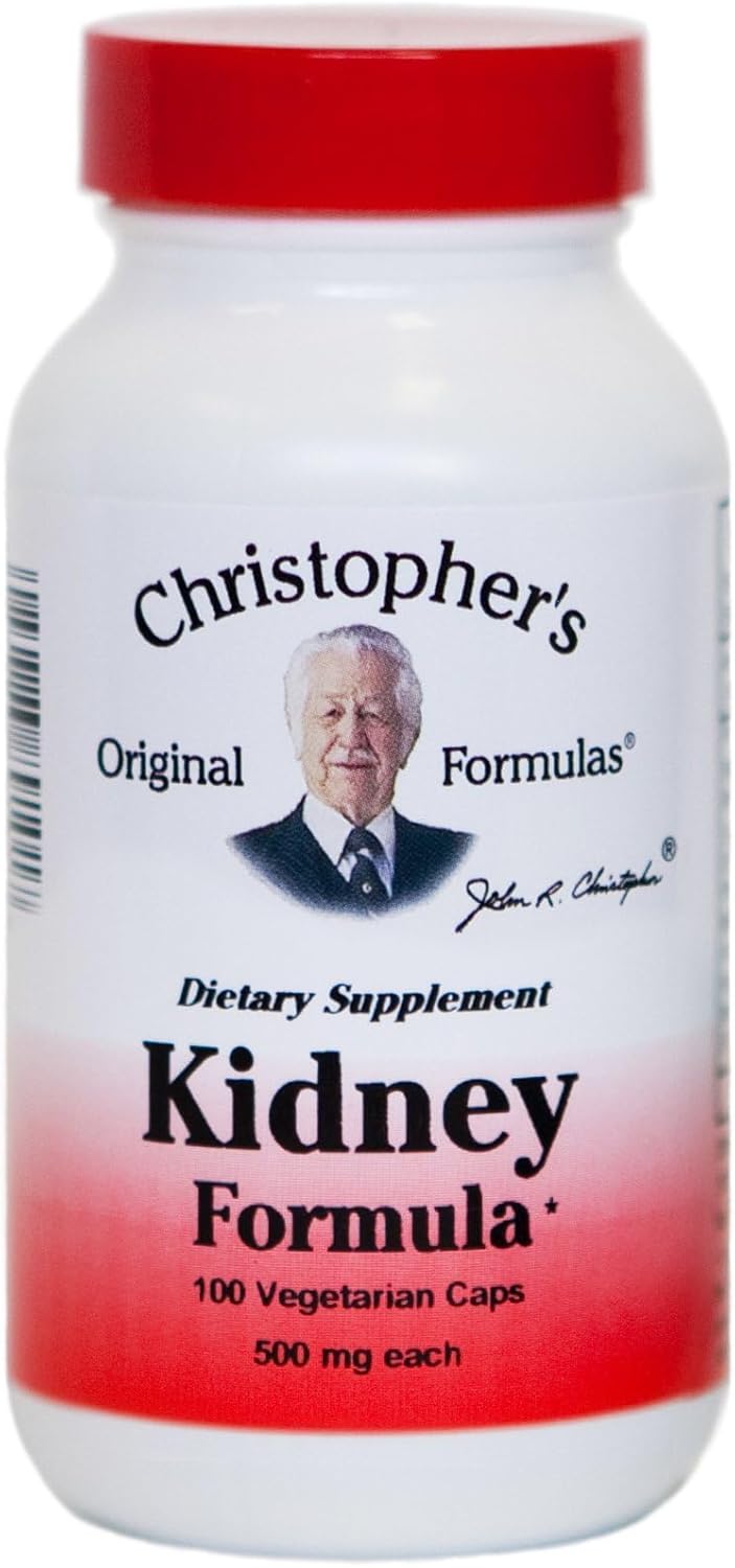 Dr. Christopher's Original Formulas Kidney Formula Capsules - 475mg, 100 Count - Pack of 2
