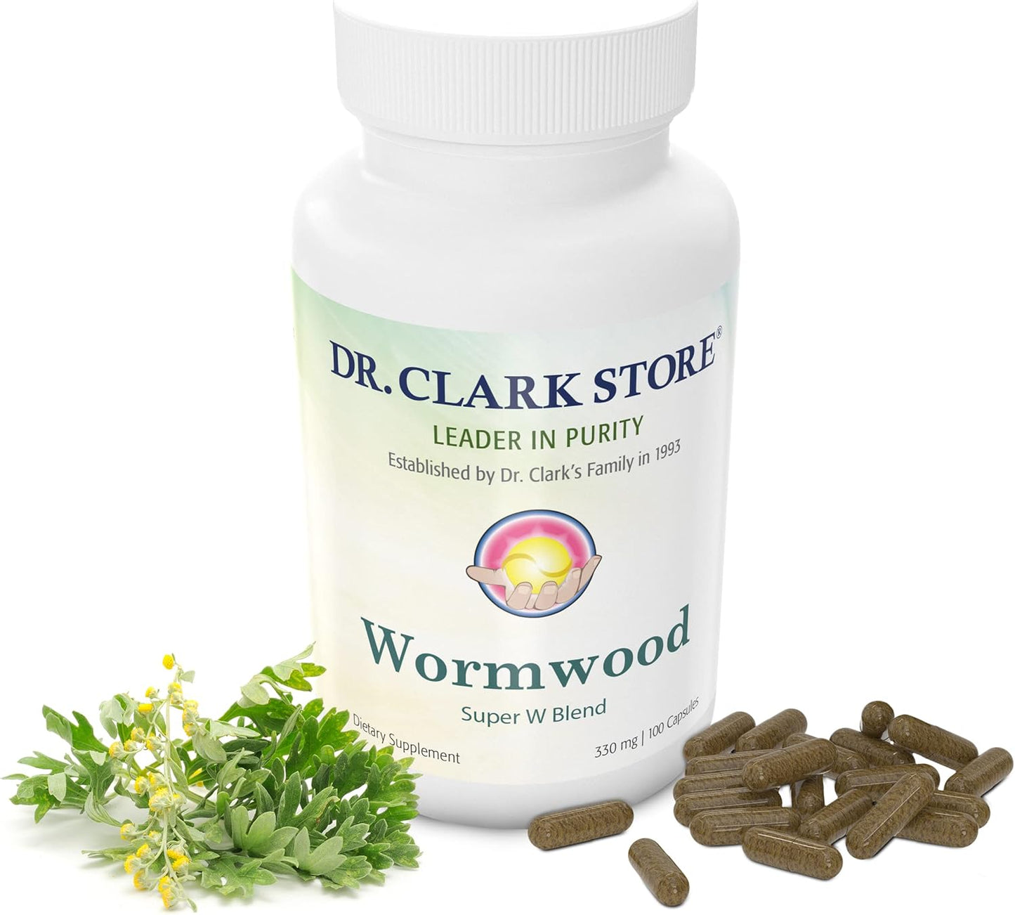 Dr Clark Store Cloves & Wormwood Supplement Bundle - 500mg & 330mg Gelatin Capsules