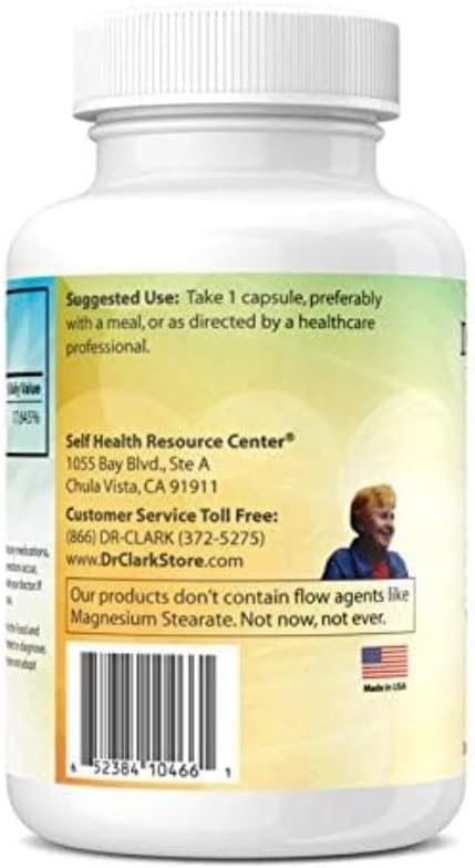 Dr. Clark Store Vitamin B2 Supplement - 300mg, 100 Gelatin Capsules for Energy & Immune Support
