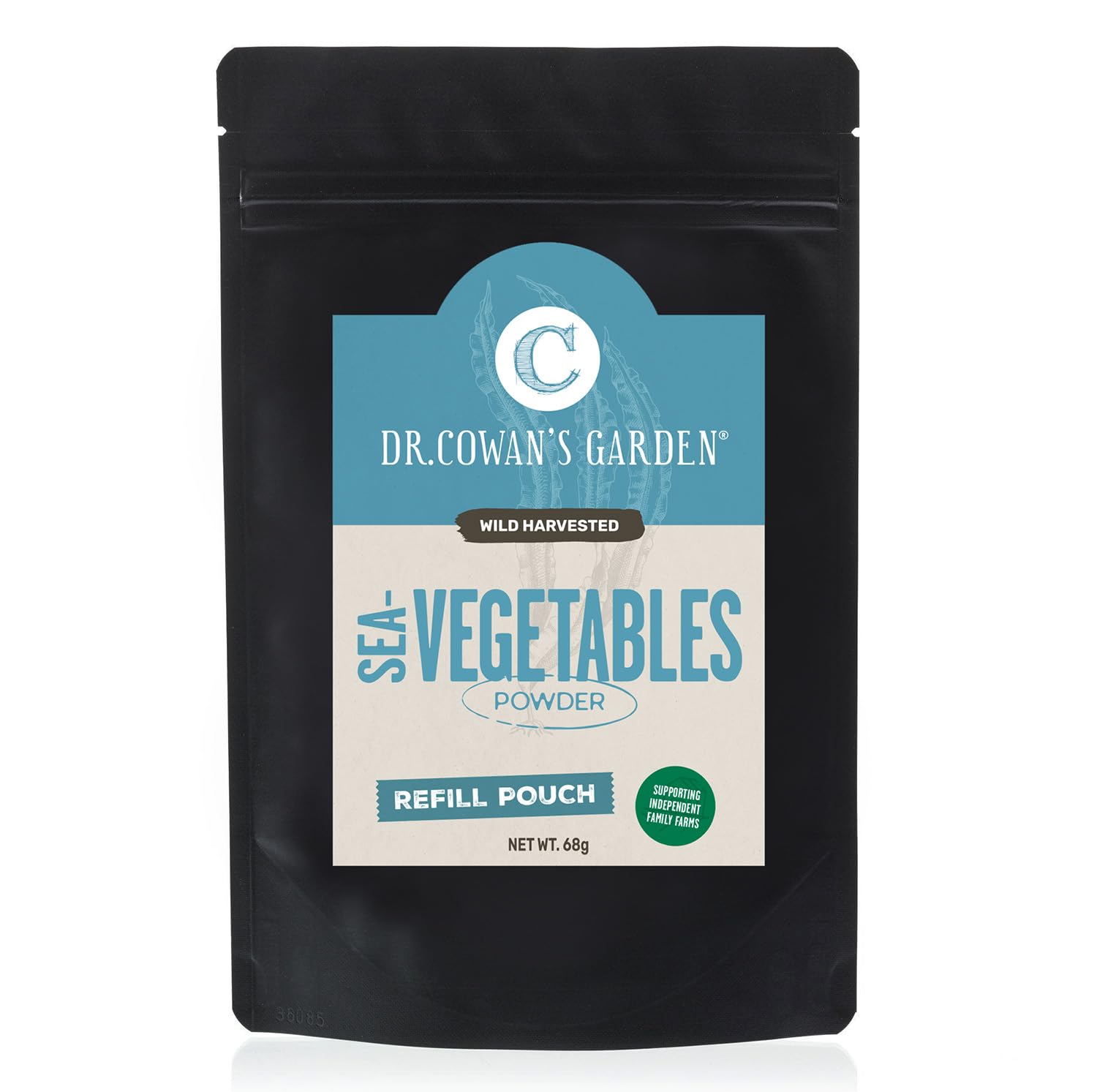 Dr. Cowan’s Garden Sea Vegetable Powder - Wild Harvested Atlantic Seaweed & Kelp - Healthy USA Supplement Powder