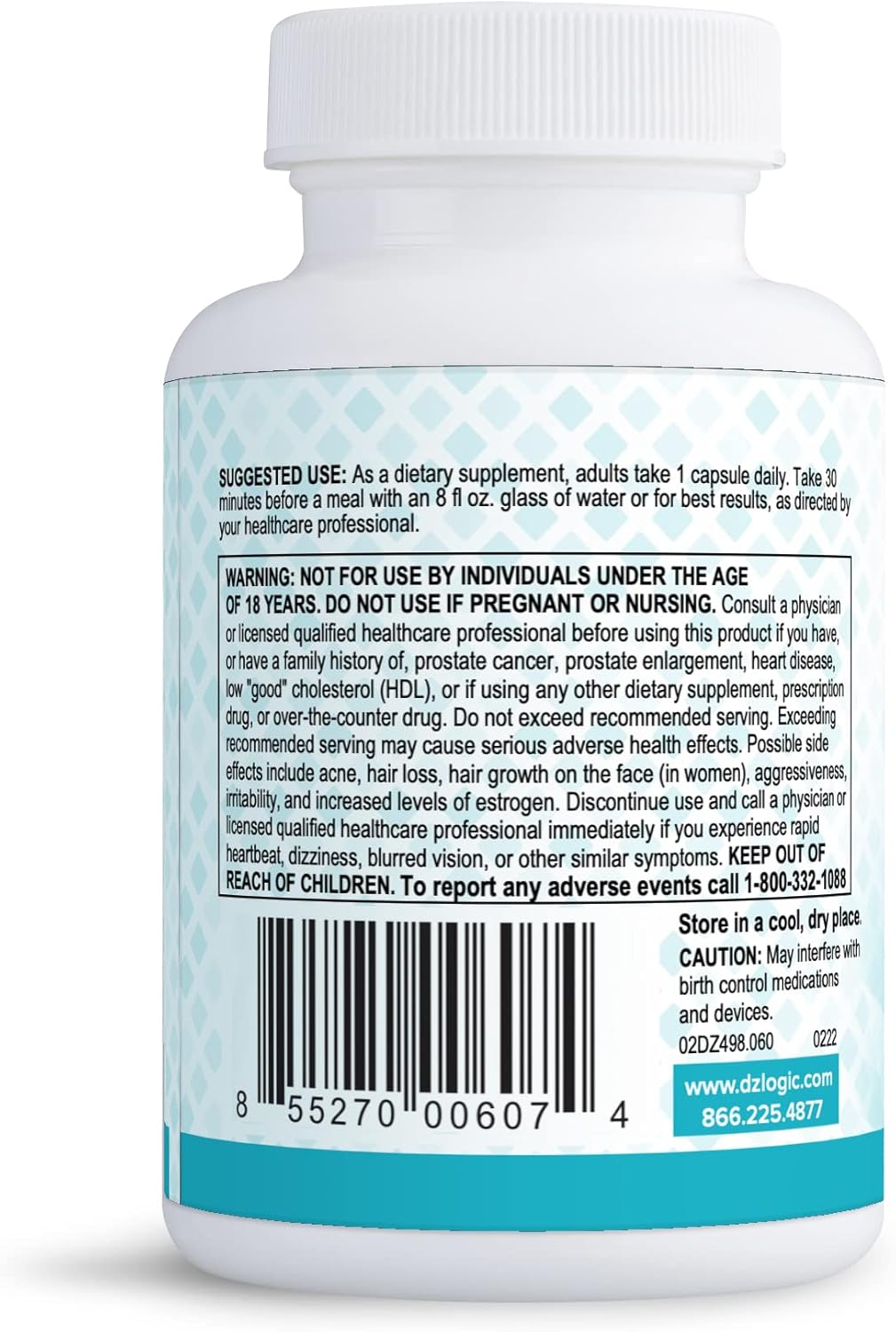 Dr. Dzugan's Advanced DHEA Formula 10mg 60 Capsules - Gluten Free, GMP Certified for Energy, Mood, Cognitive Function