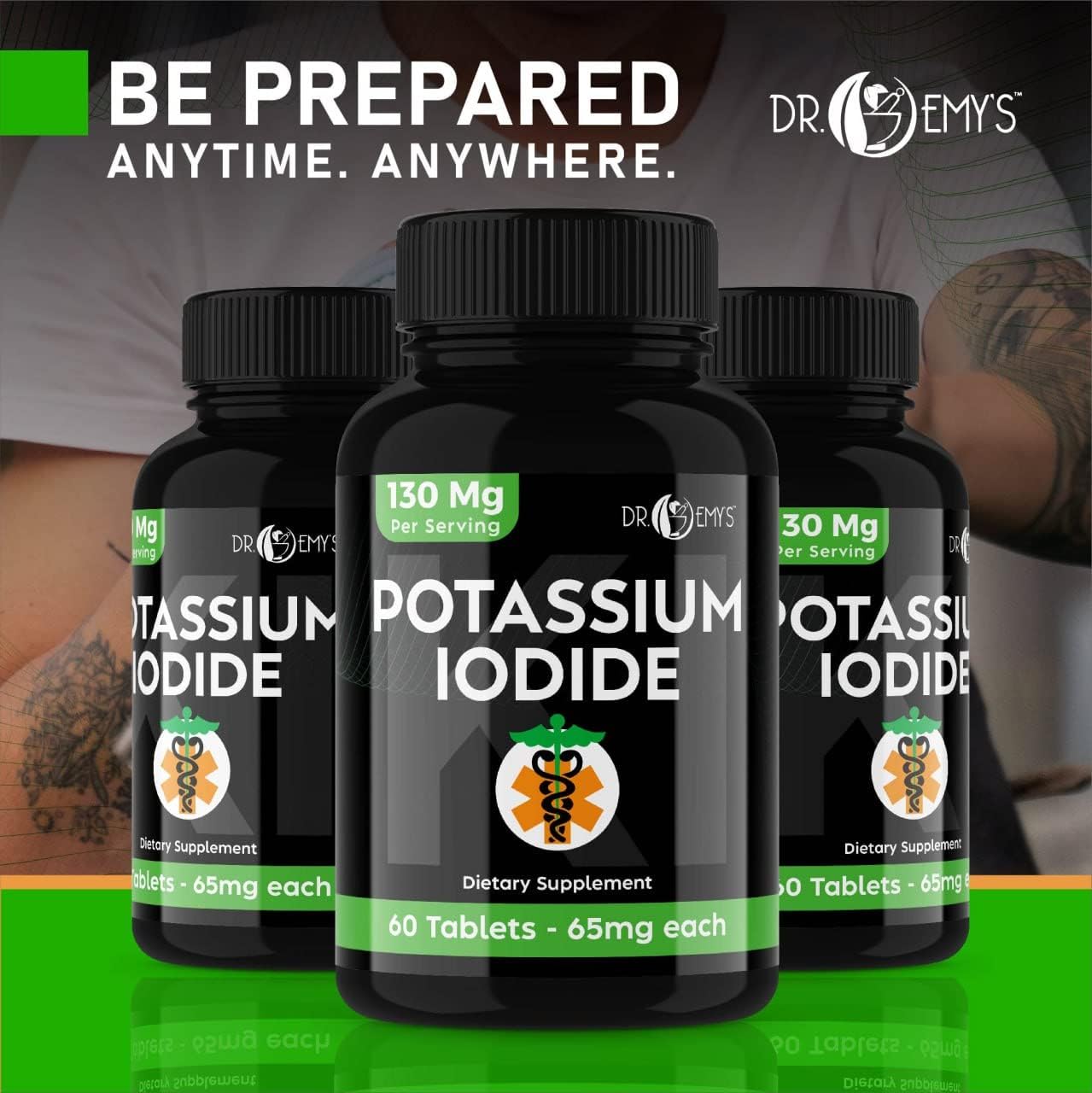 Dr. Emy's Potassium Iodide Tablets - 7-Pack, 420 Tablets, 130mg Each