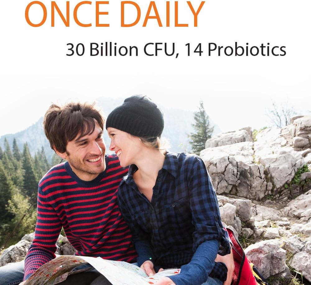 Dr. Formulated Probiotics Once Daily - 30 Vegetarian Capsules for Gut Health by Garden of Life