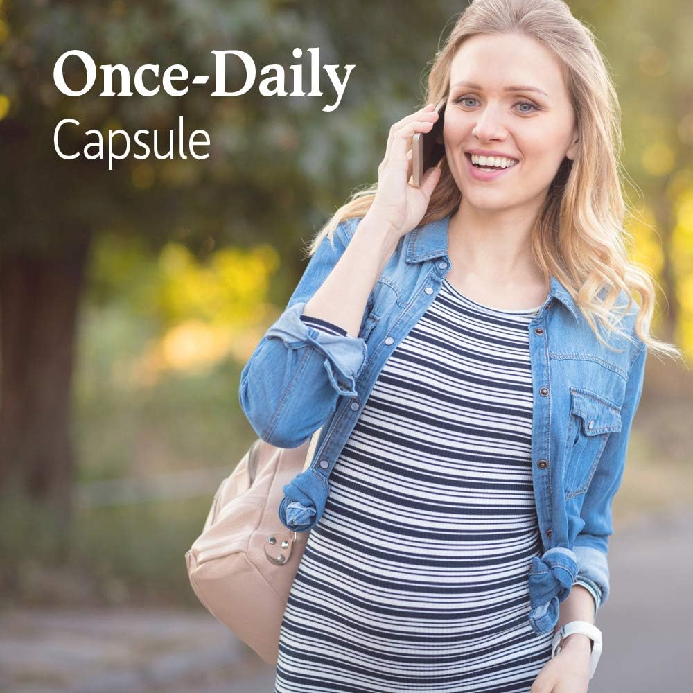 Dr. Formulated Probiotics Once Daily Prenatal - Probiotic Support for Mom & Baby - Gluten, Dairy & Soy Free - 30 Vegetarian Capsules