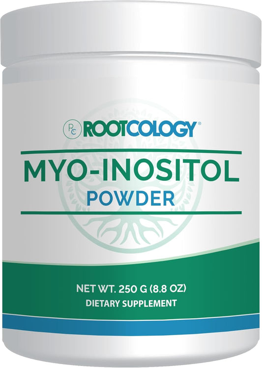 Dr. Izabella Wentz Rootcology Myo-Inositol Powder: Mood, Brain, and Liver Support Supplement - 250g / 345 Servings