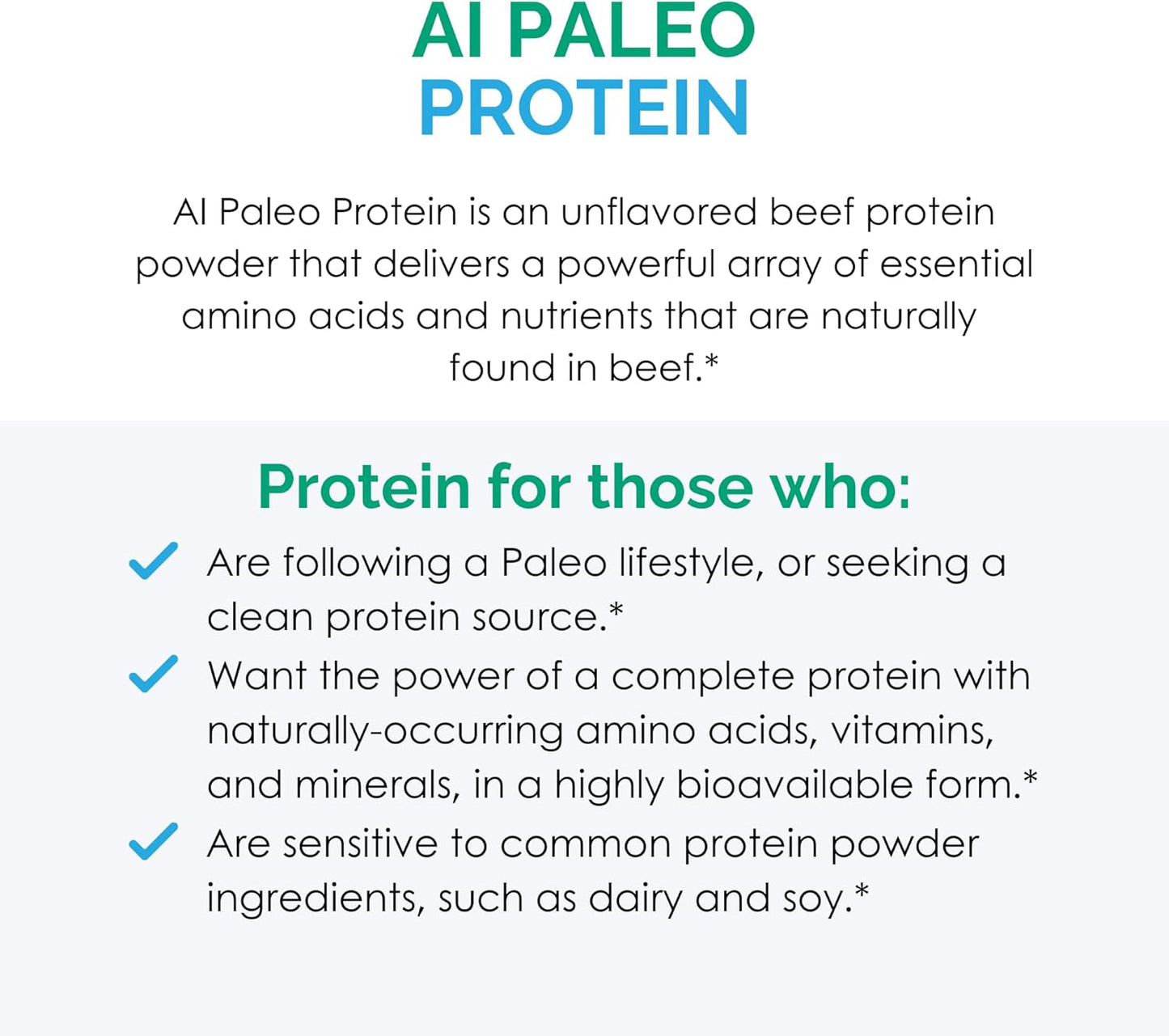 Dr. Izabella Wentz Rootcology Unflavored Beef Protein Powder - 26g Protein per Serving - 30 Servings