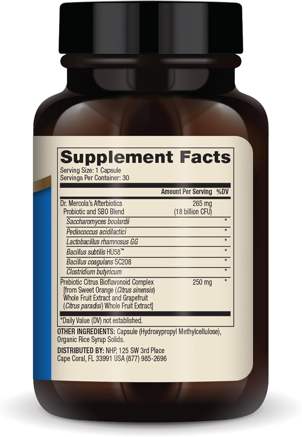Dr. Mercola Afterbiotics: Probiotics and SBOs, 30 Servings, 18 Billion CFU, Digestive and Immune Support, Non-GMO - BoostGo Australia