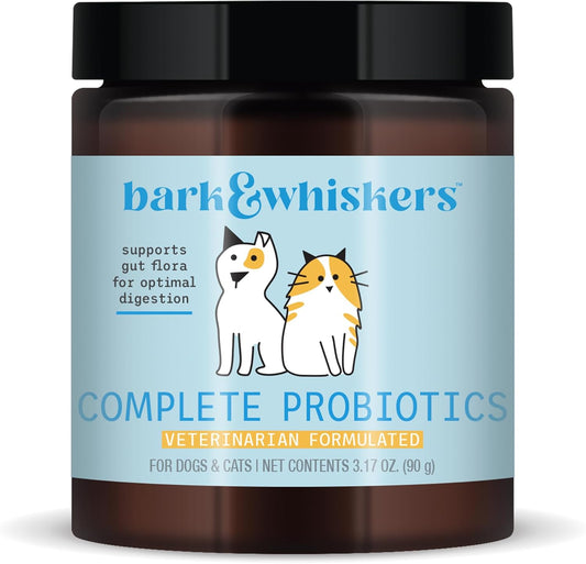 Dr. Mercola's Non-GMO Complete Probiotics for Dogs and Cats - 3.17 oz - Supports Immune Function and Digestive Health