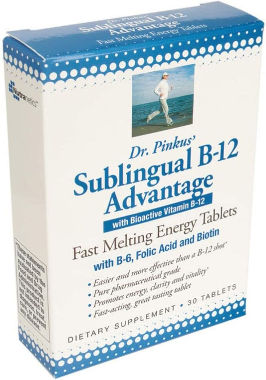 Dr. Newton's Naturals B12 Advantage: 30 Fast-Melt Tabs by Dr. Newton Naturals