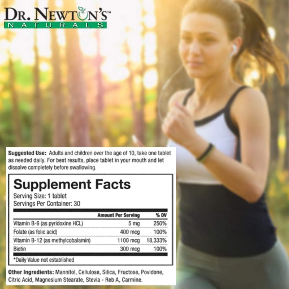 Dr. Newton's Naturals B12 Advantage: 30 Fast-Melt Tabs by Dr. Newton Naturals