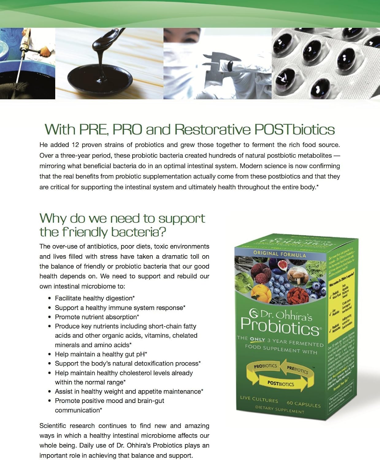 Dr. Ohhira’s Probiotics Professional Formula with 5 Year Fermentation, 120 Capsules