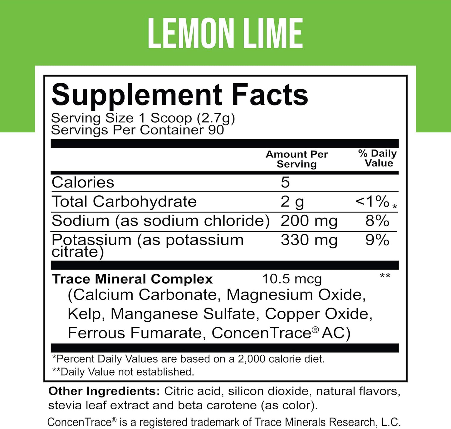 Dr. Price's Lemon-Lime Electrolyte Powder Mix - Keto & Fasting Hydration Drink - Non-GMO, Gluten Free - 90 Servings