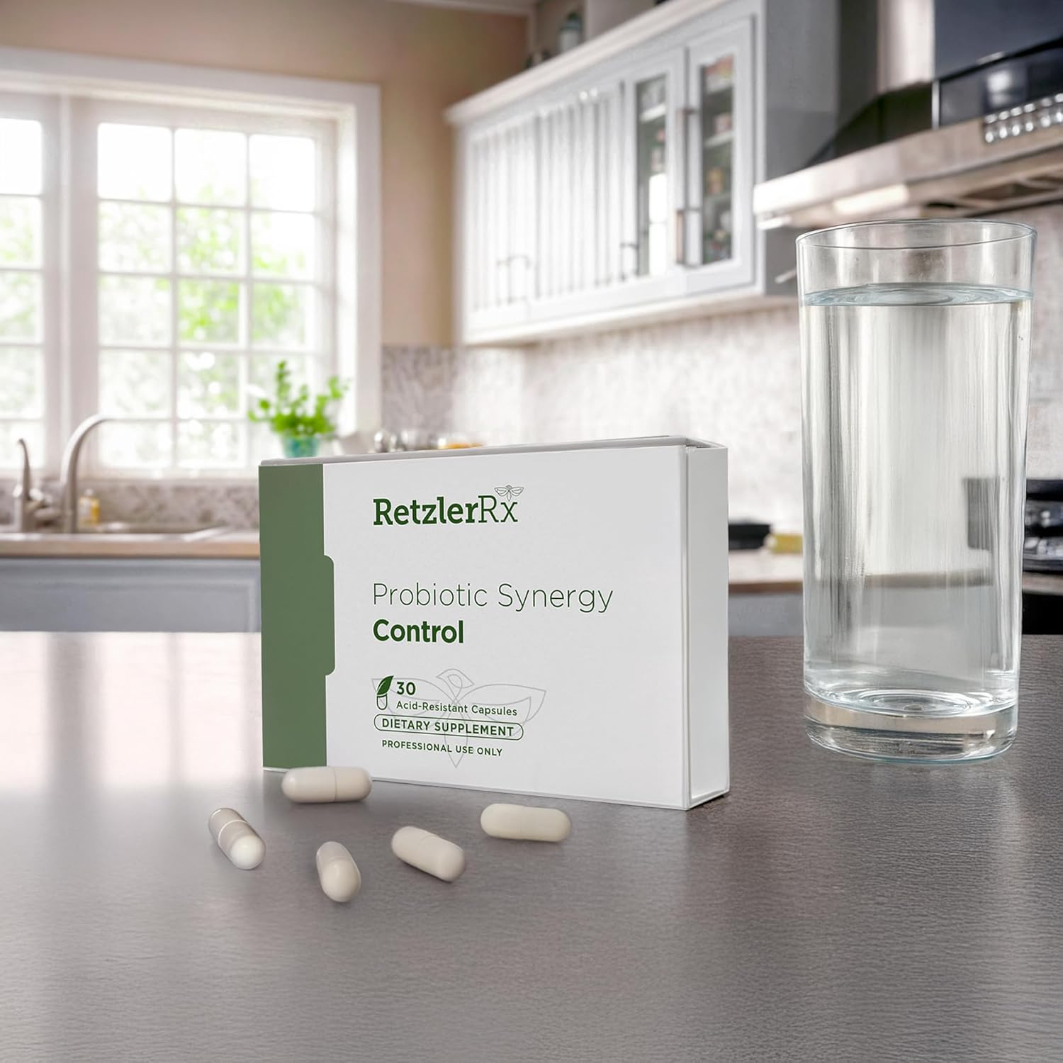 Dr. Retzler Rx™ HormoneSynergy Probiotic Synergy Control - Gut Barrier Support - Bifidobacterium animalis B420 - Gluten, Dairy, Soy Free