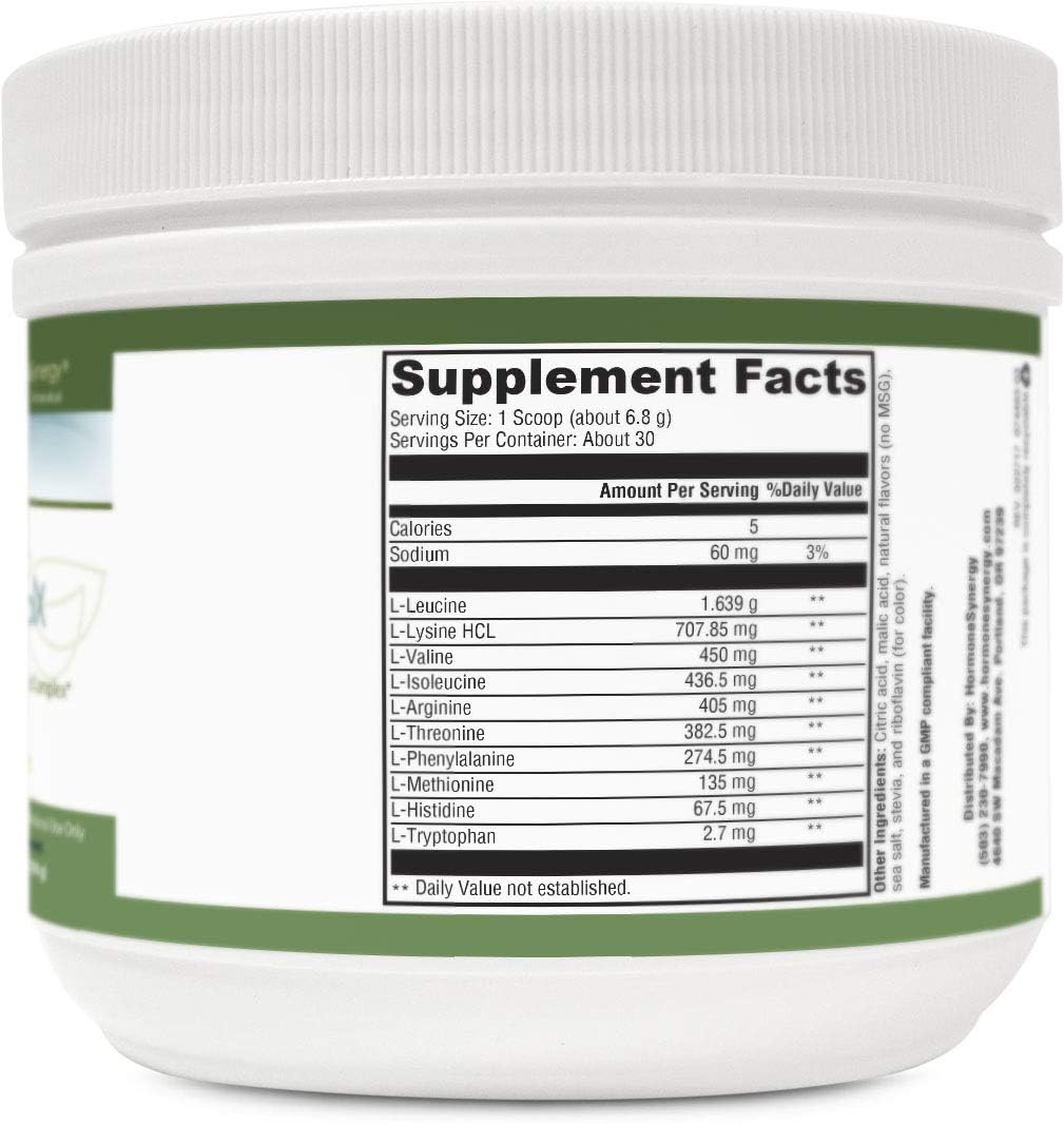 Dr. RetzlerRx™ HormoneSynergy AnaBolX: Anabolic Amino Acid Complex, 30 Servings, Lemon Flavor, Pharmaceutical Grade Formula