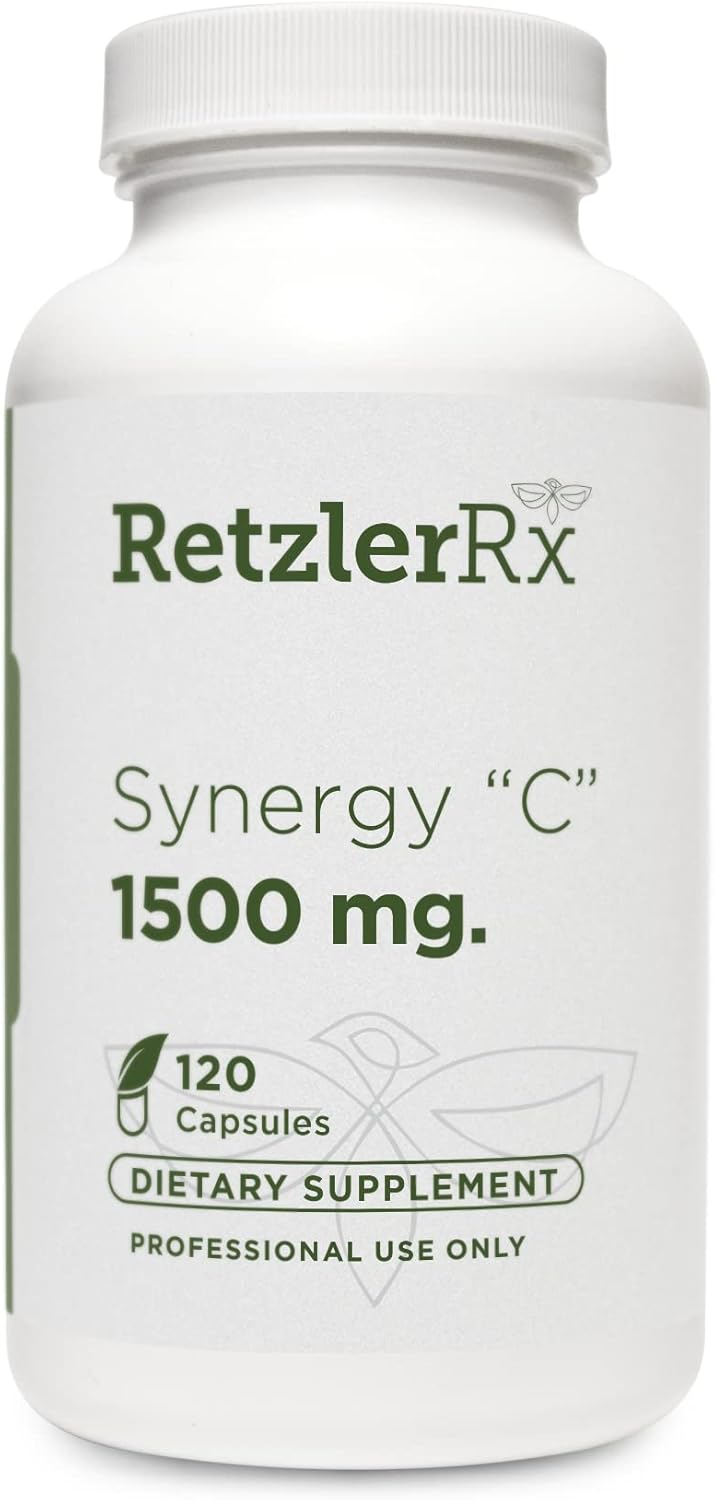 Dr. RetzlerRx™ Synergy C 1500 mg: Advanced High-Potency Vitamin C for Immune Support & Skin Health