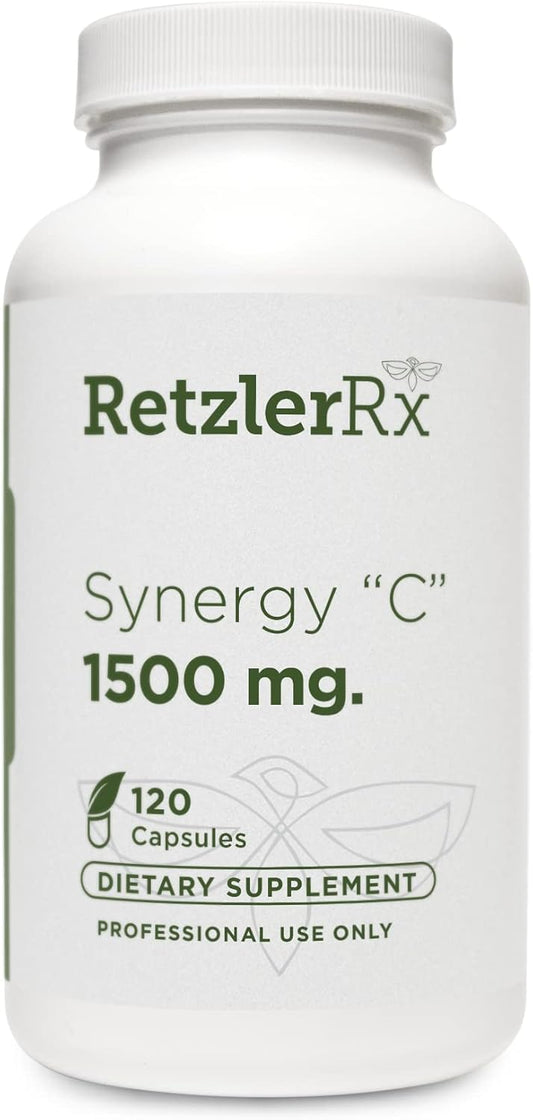 Dr. RetzlerRx™ Synergy C 1500 mg: Advanced High-Potency Vitamin C for Immune Support & Skin Health