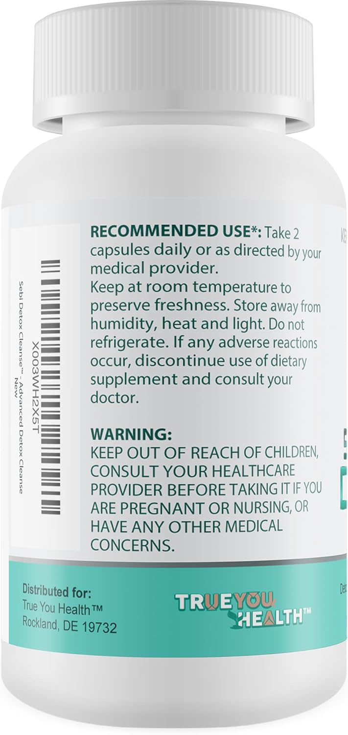 Dr. Sebi Inspired Detox Cleanse for Whole Body - Advanced Detox Support for Gut Health - Natural Toxin Removal - Keto-Friendly Formula - BoostGo Australia