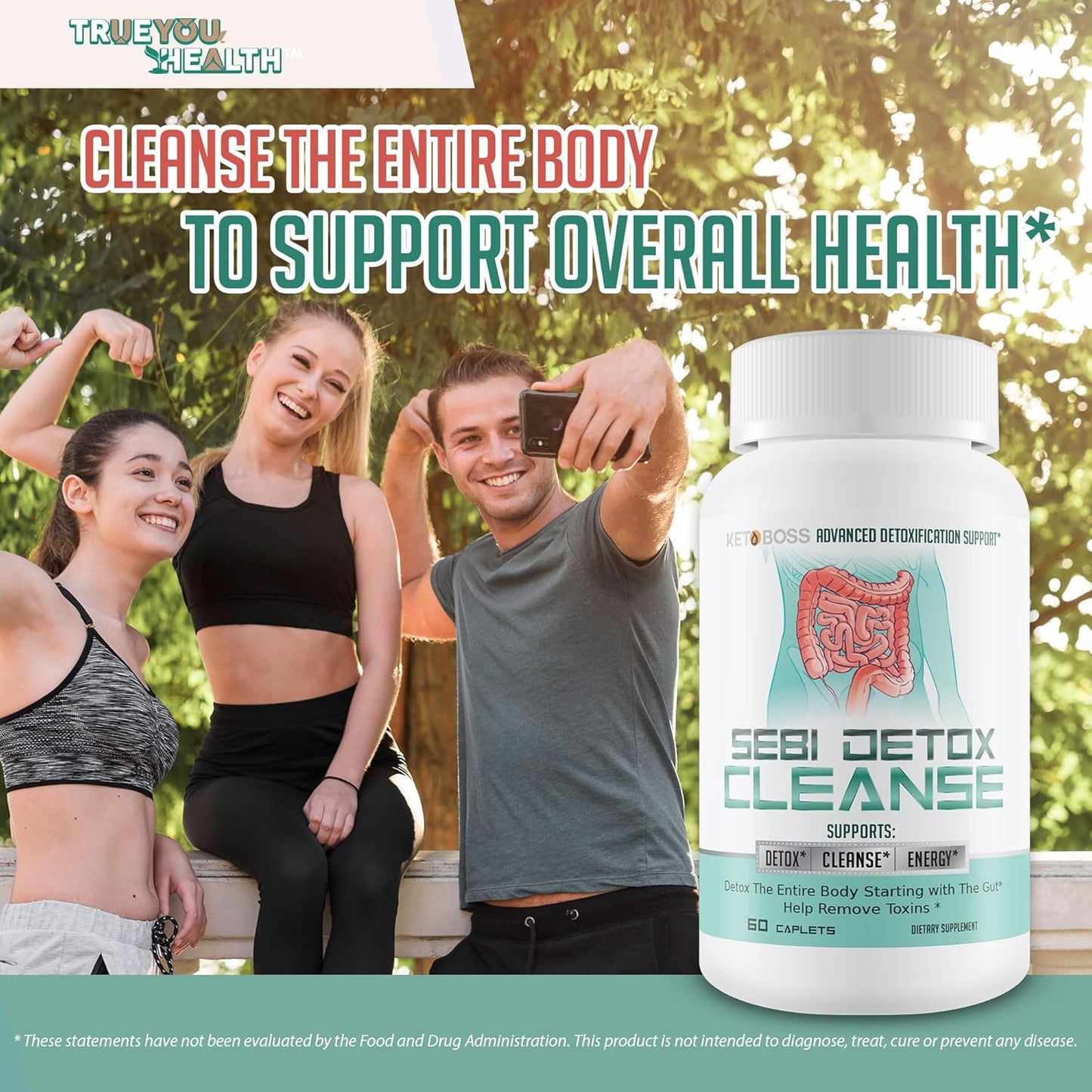 Dr. Sebi Inspired Detox Cleanse for Whole Body - Advanced Detox Support for Gut Health - Natural Toxin Removal - Keto-Friendly Formula - BoostGo Australia