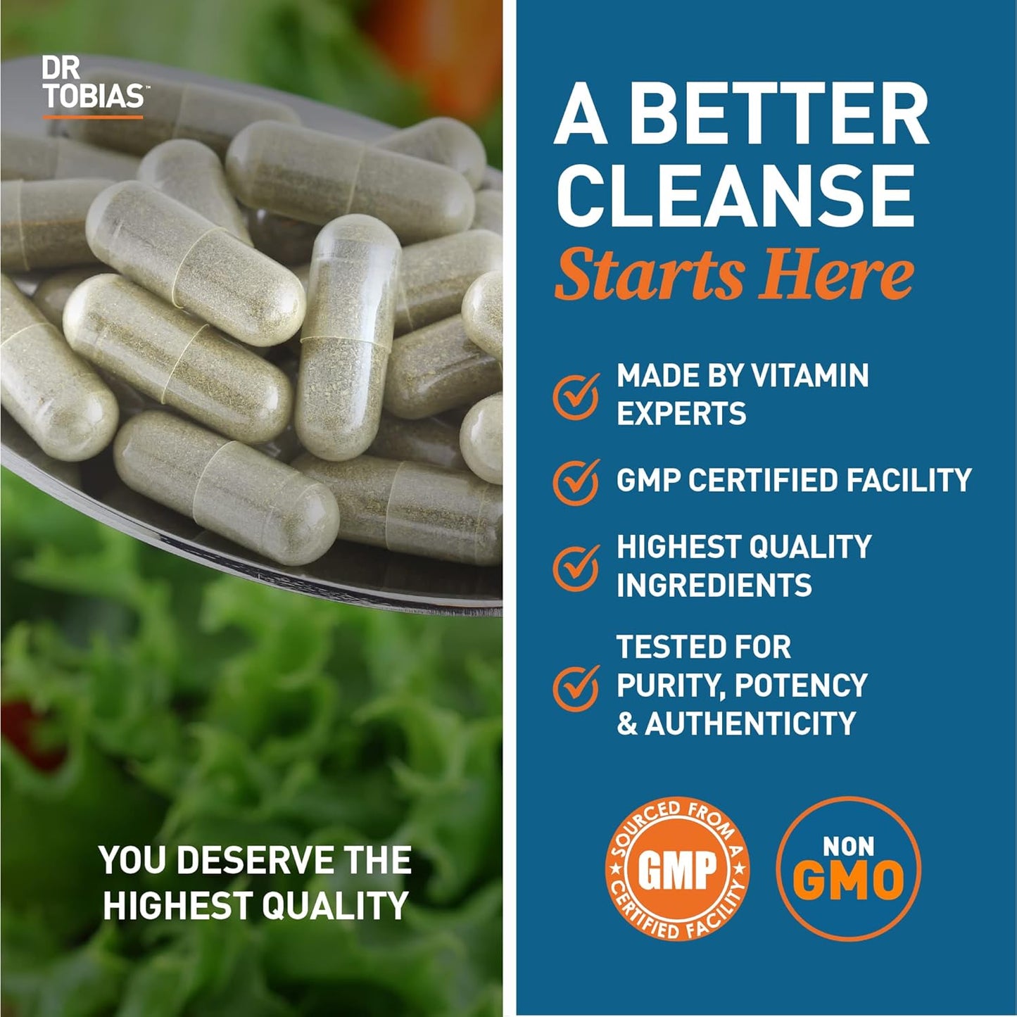 Dr. Tobias Omega 3 Fish Oil & Colon Cleanse Bundle for Better Digestion & Health