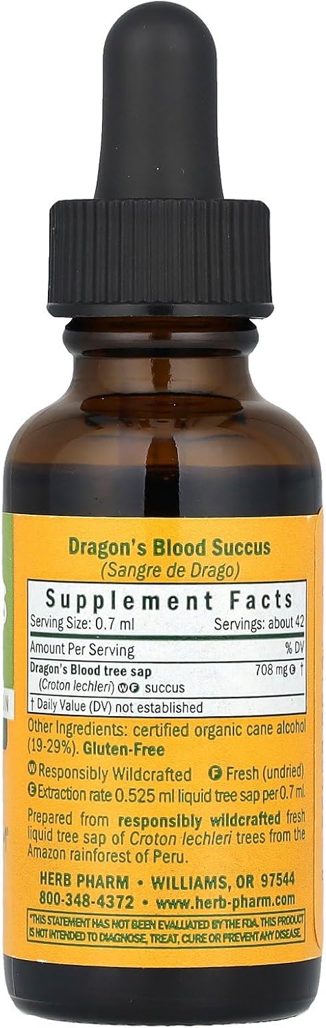 Dragon's Blood Liquid Tree Sap 1 oz - Supports Digestion - Herb Pharm
