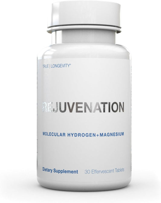 DRINK HRW Molecular Hydrogen Water Tablets - Rejuvenate Your Body and Boost Mental Clarity - 30 Unflavored Tablets