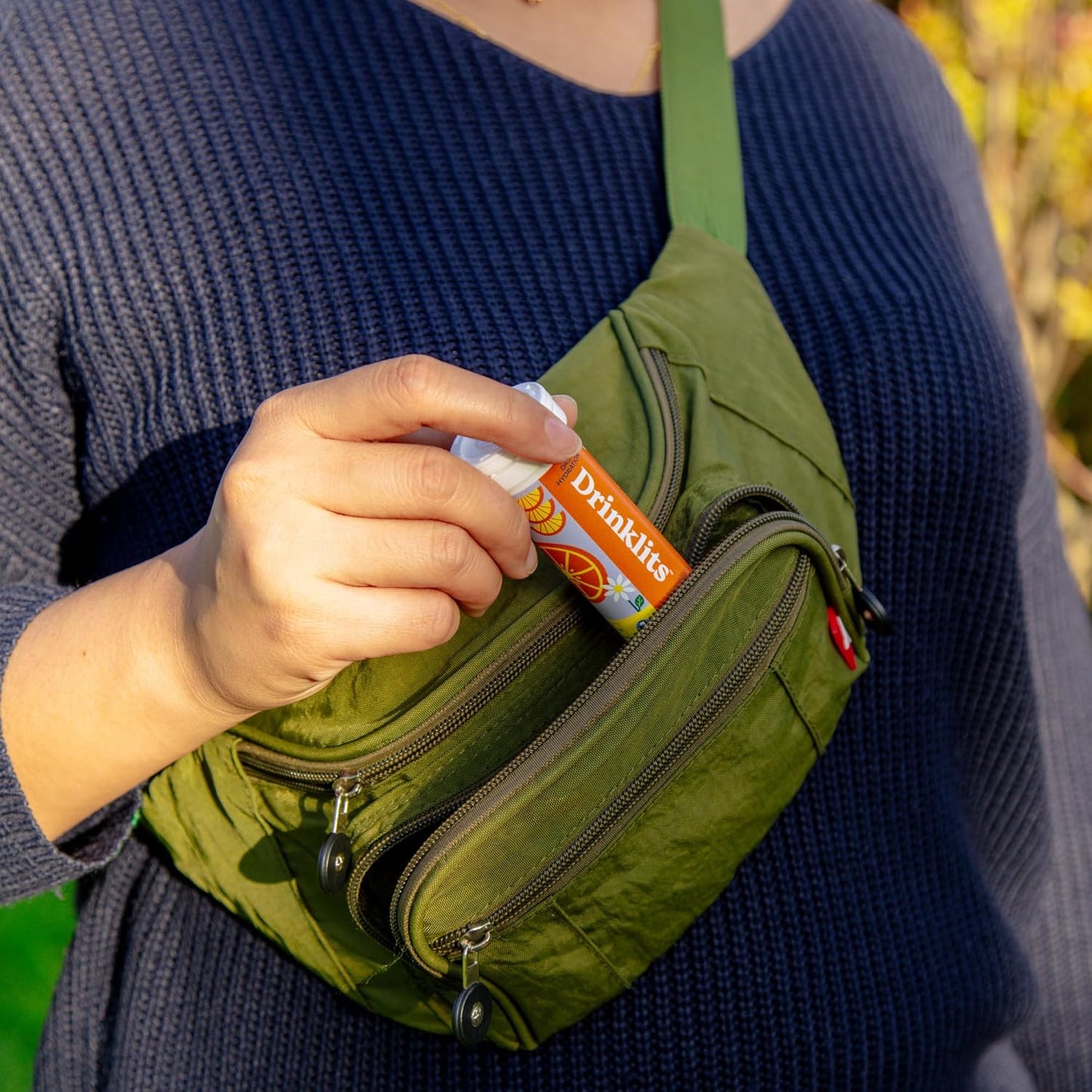 Drinklits Orange Electrolyte Tablets - Sugar-Free Hydration Solution - Essential Electrolytes - Convenient Daily Use - 10 Tablets