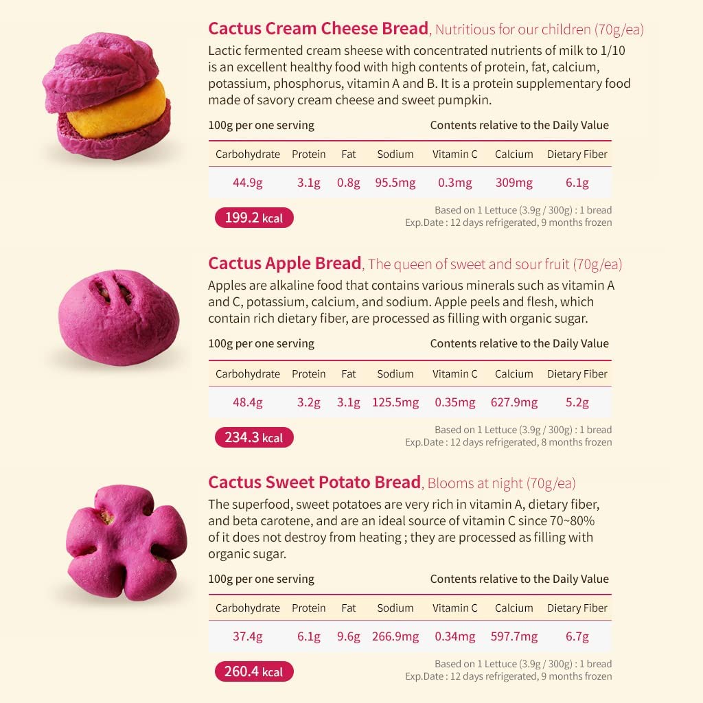 Dr.ORGAMOON Cactus Fruit Fiber Biscuits for InBody Program - 2 Week Supply (14 biscuits per box)