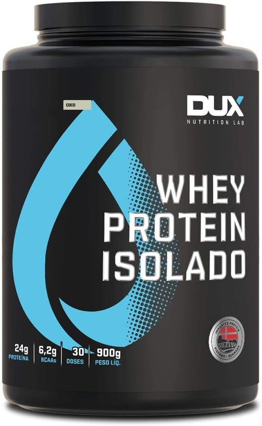 Dux Nutrition Lab Coconut Whey Protein Isolate - 24g Protein/Scoop - Pre & Post-Workout - High Amino Acids - Fast Absorption - 31.7oz