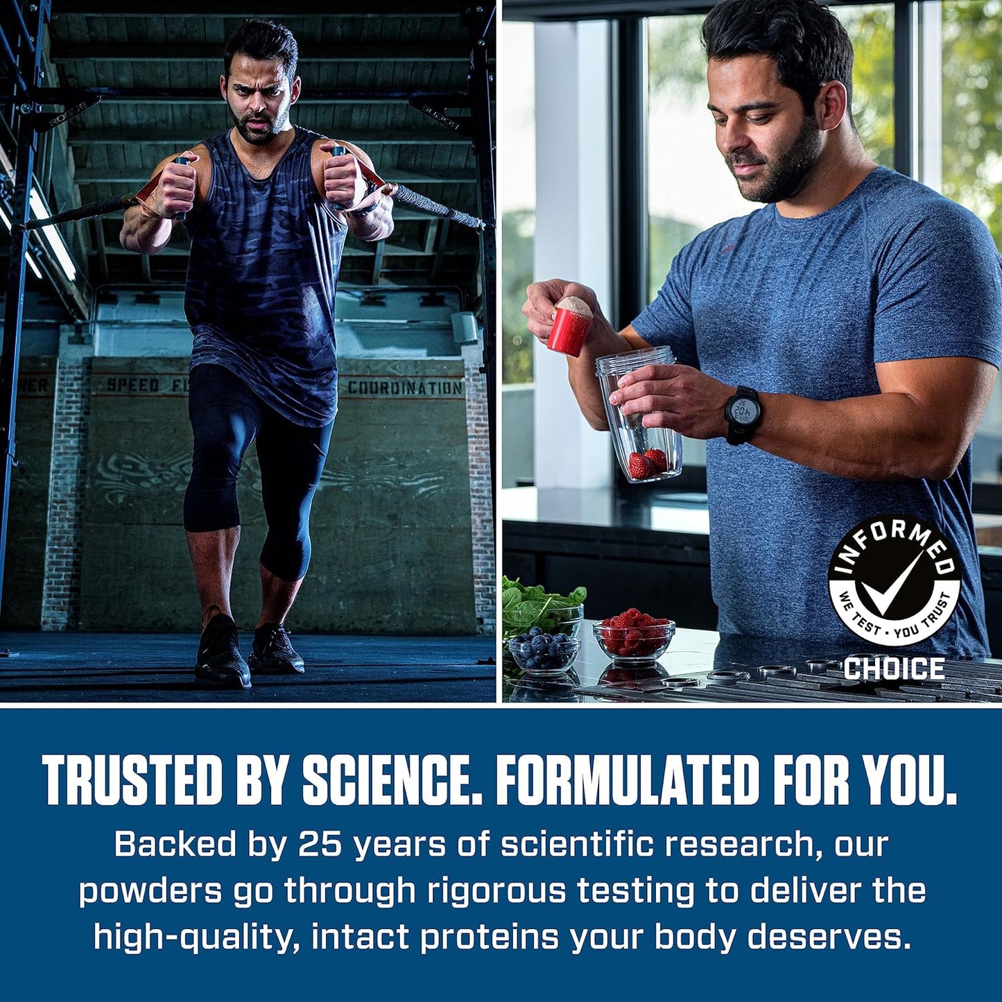 Dymatize Elite Whey Protein Powder with L-Leucine for Muscle Recovery, Gourmet Vanilla Flavor - 32 Oz