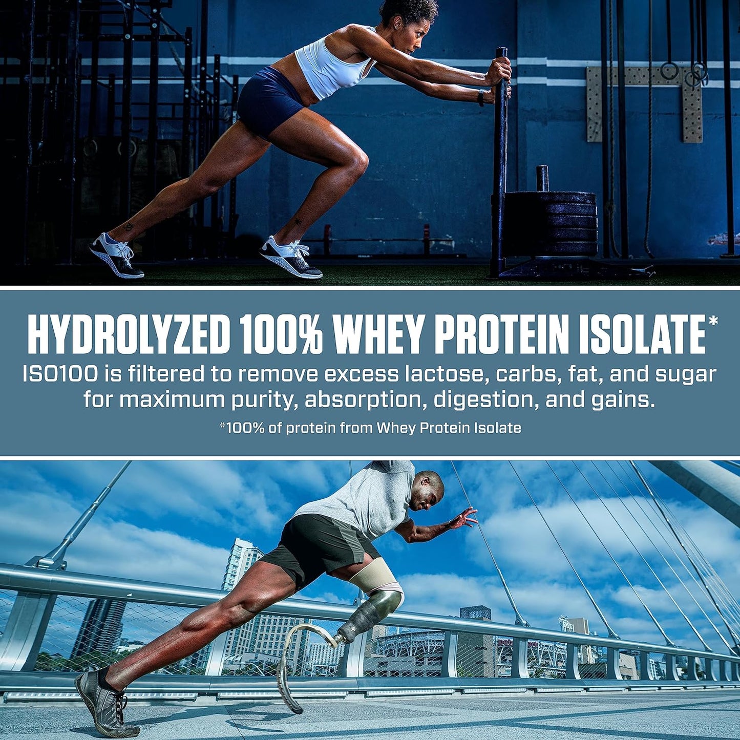 Dymatize ISO100 Whey Protein Powder, Fruity Pebbles Flavor, 25g Protein, Gluten-Free, Fast Absorption, Easy Digestion, 5lb