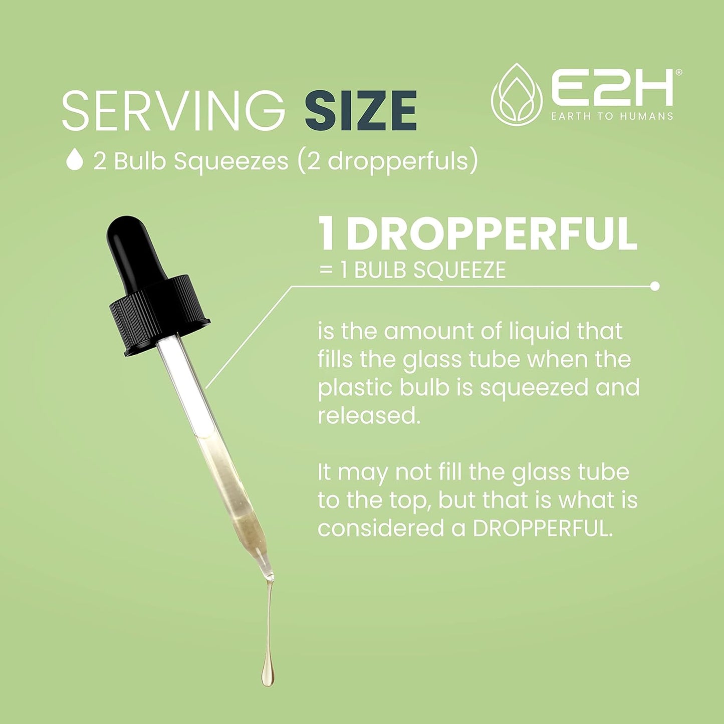 E2H Ashwagandha Liquid Drops - Organic Stress Relief Supplement for Mood Enhancement - Cortisol Manager for Vegan Non-GMO Wellness (3 Bottles)