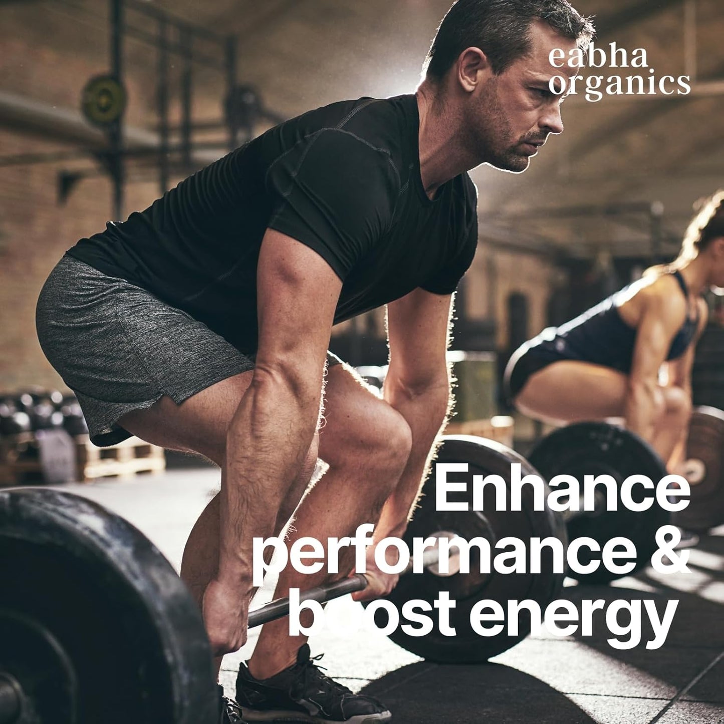 Eabha Organics Alla Luna Pre-Workout - Strawberry Lemonade Flavor - Boost Energy, Focus, and Stamina - Enhance Blood Flow for Improved Workouts - 21-Day Supply - Single Scoop Dosage