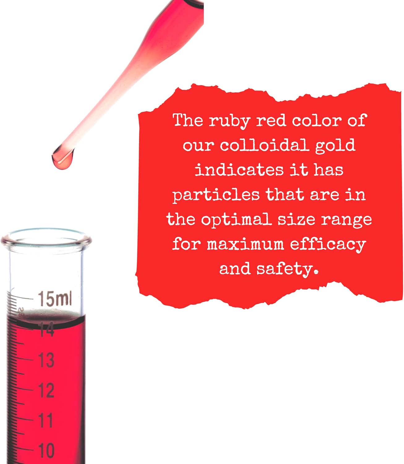 Earth Clinic ® Colloidal Gold - Concentrated 40 ppm, 8 fl oz Amber Bottle for Improved Brain Health & Cognitive Function