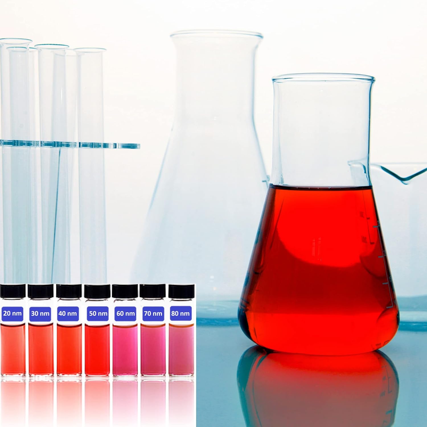 Earth Clinic ® Colloidal Gold - Concentrated 40 ppm, 8 fl oz Amber Bottle for Improved Brain Health & Cognitive Function