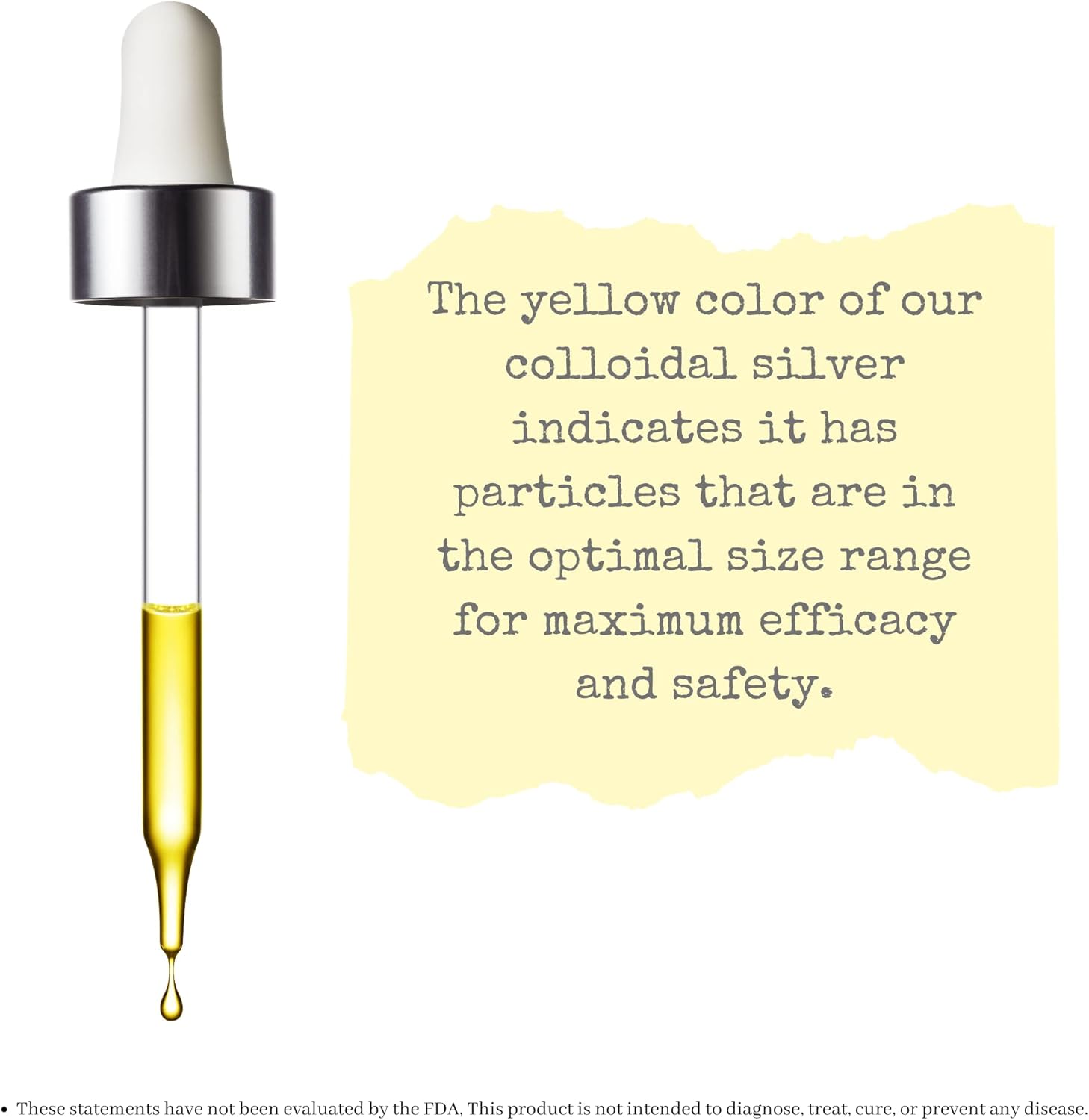 Earth Clinic ® Colloidal Silver 20 PPM in Large Amber Glass Bottle for Immune Support - 16oz (473mL)