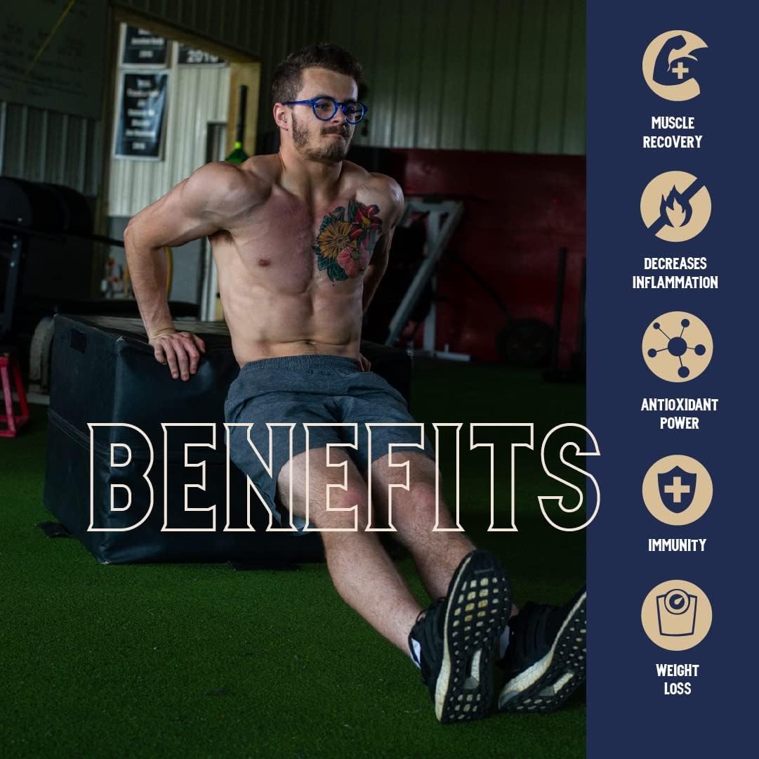 Earth Fed Muscle Nocturnal Protein Blend - Rich Dark Chocolate Flavor, 18g Protein, 23 Servings, Sugar Free, Keto, Soy Free, Gluten Free.