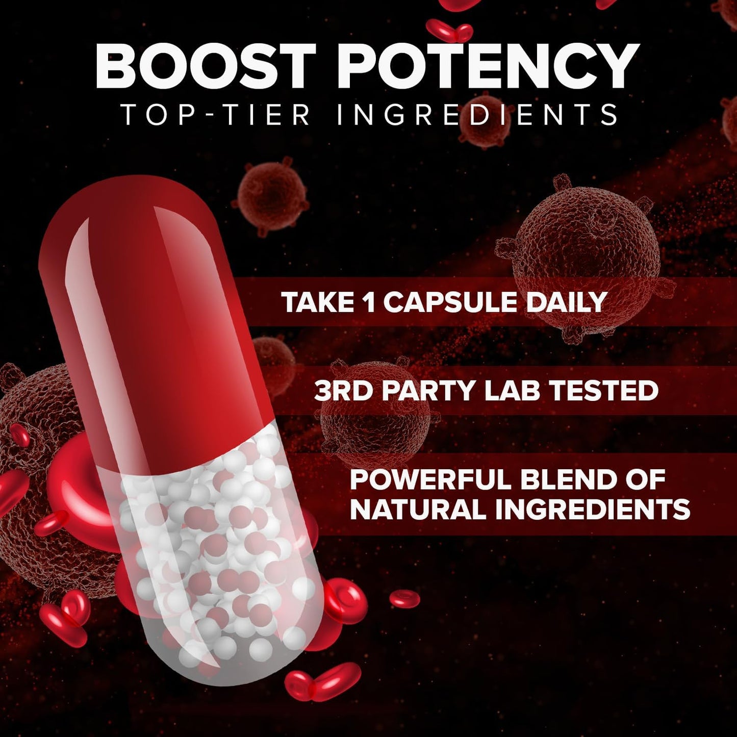 Easy Flow Capsules - Natural Energy Support Supplement for Healthy Levels (3 Pack, 180 Capsules)