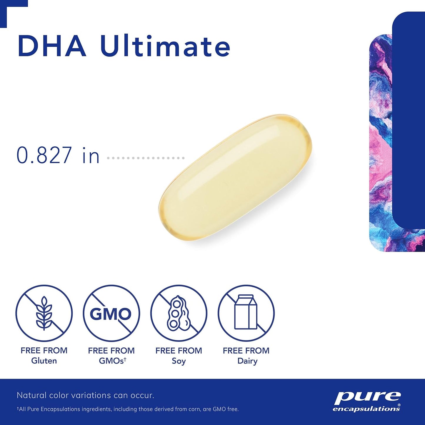 Eco-Friendly Supercritical CO2 Extracted DHA Fish Oil Concentrate - 60 Softgel Capsules by Pure Encapsulations