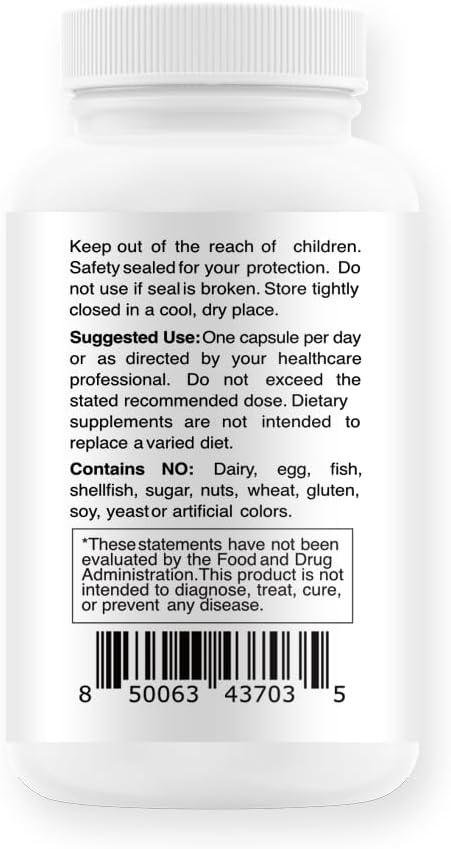 EcoIntegratives B2-400 Riboflavin Supplement - Supports Nervous System, Cardiovascular Health, Energy, and Metabolism - 60 Capsules